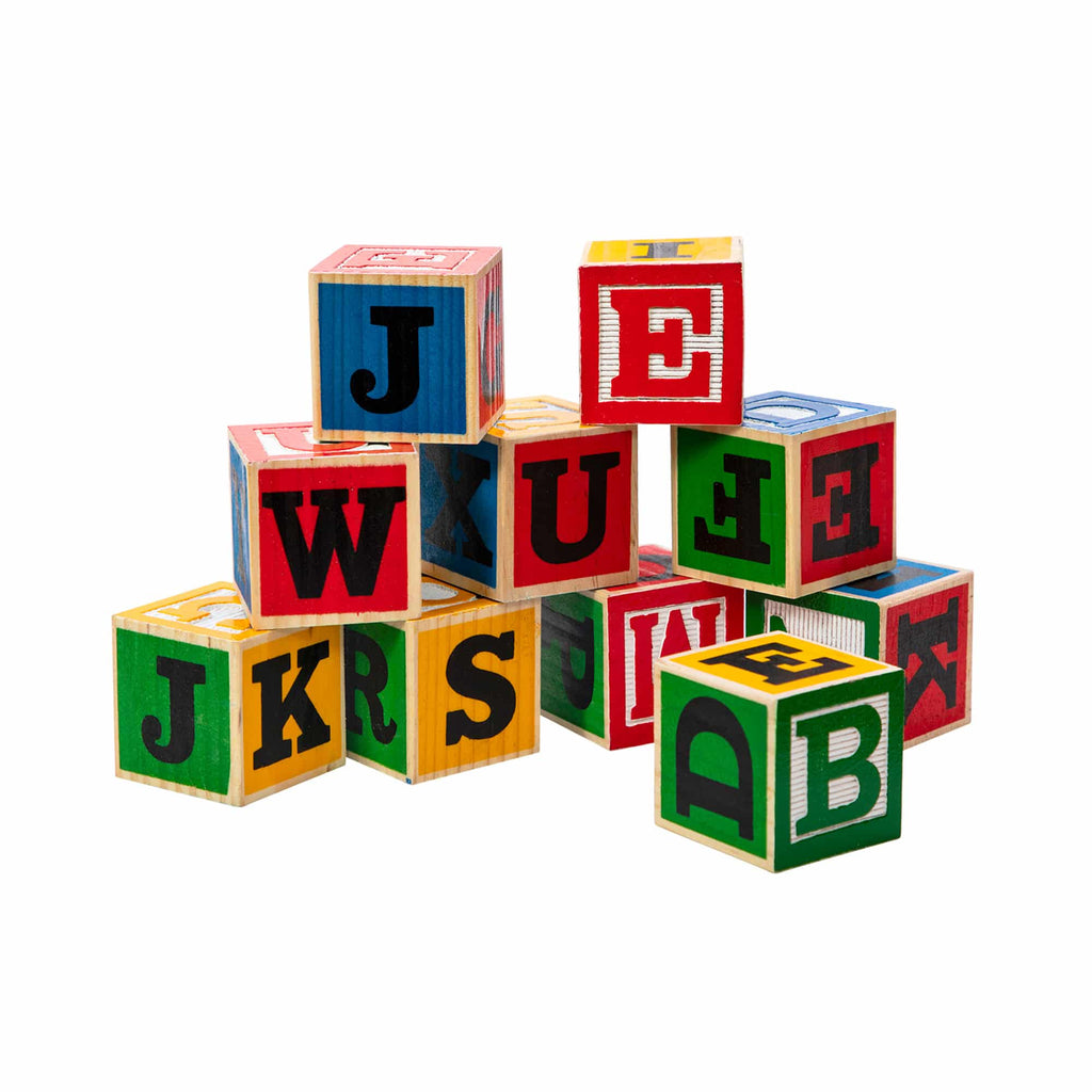 Large ABC Wood Blocks