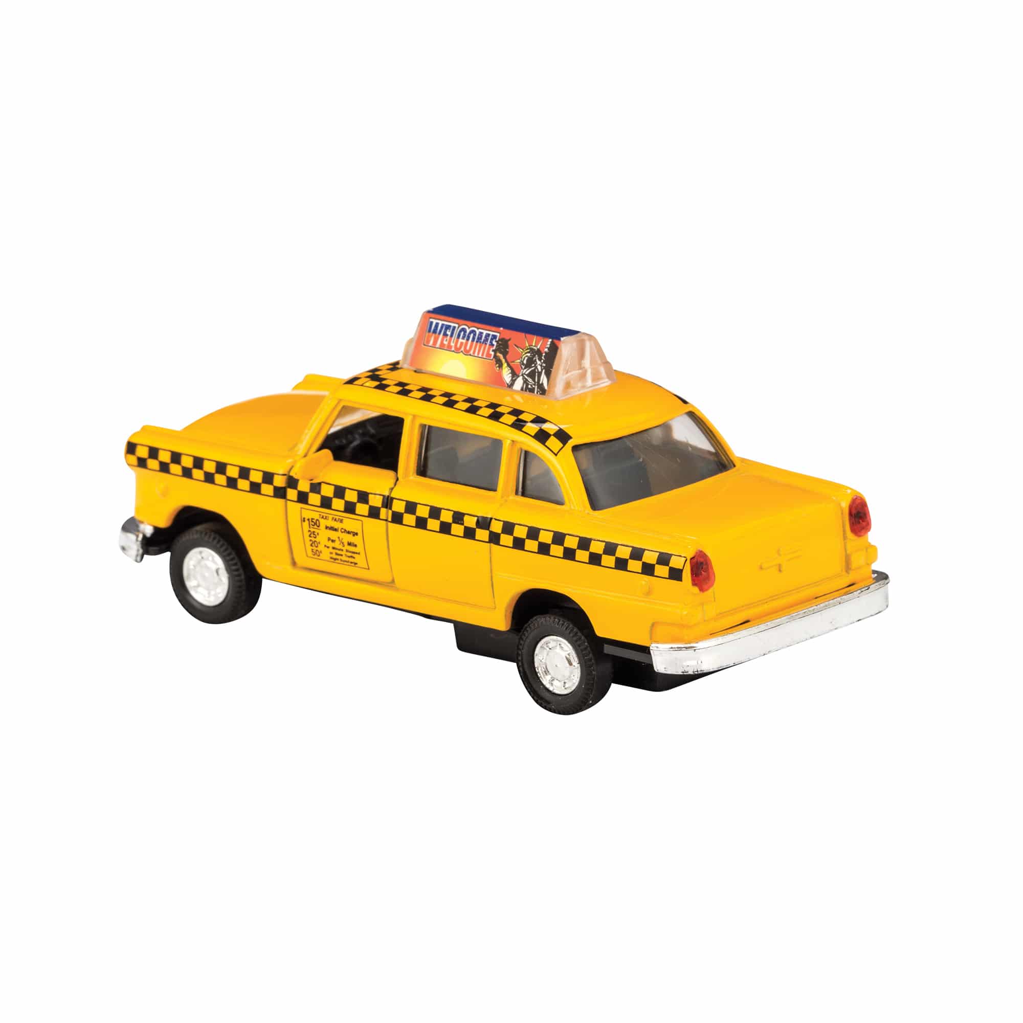Diecast Taxi, Pull-Back