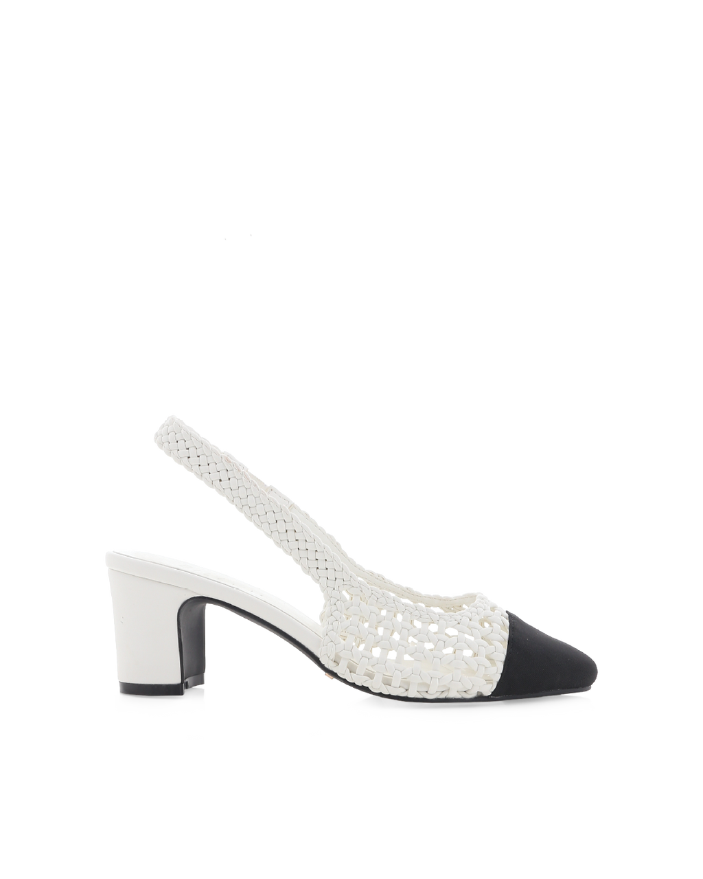 FLORIS - WHITE-BLACK GROSGRAIN