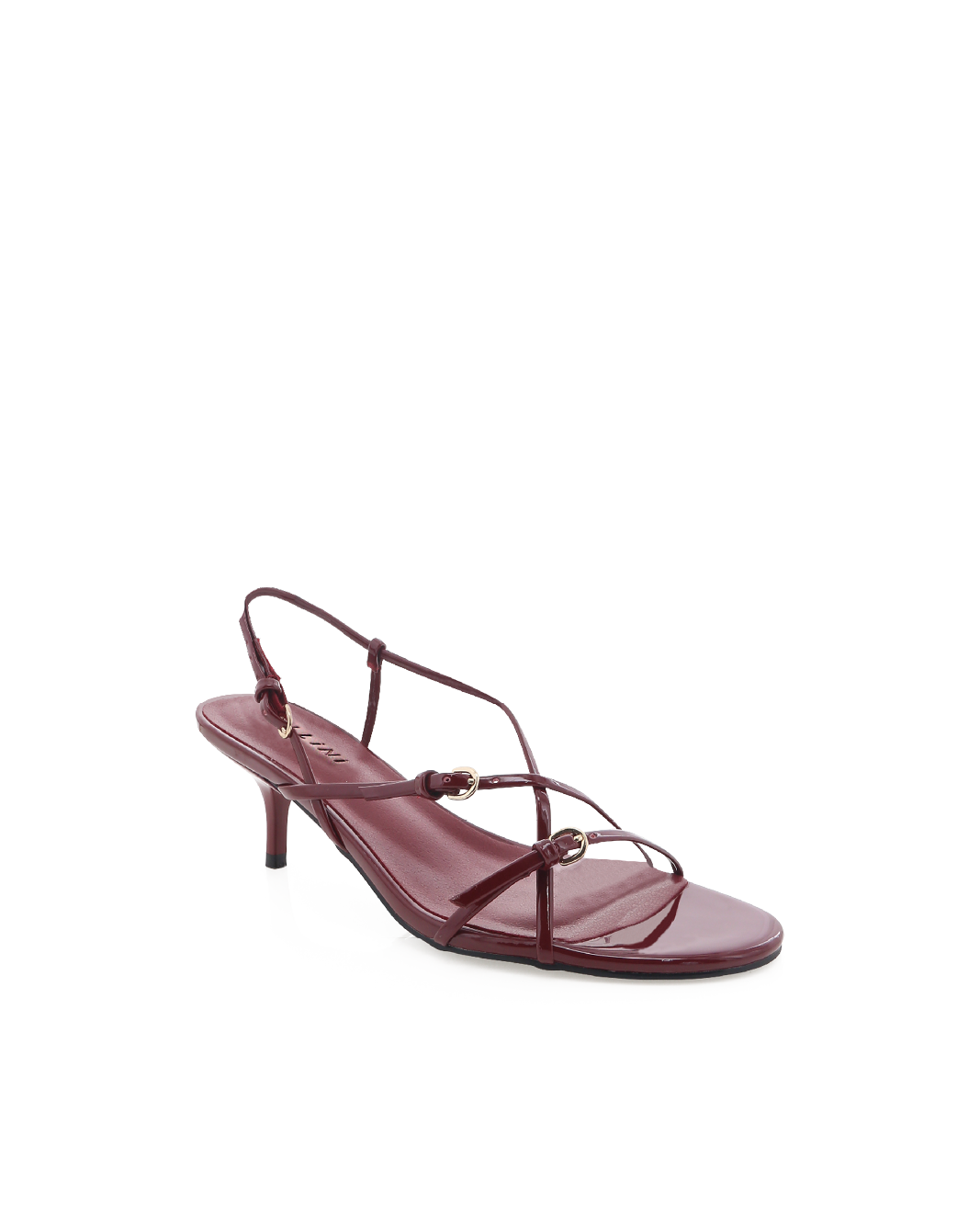 FLOSSIE - CHERRY RED PATENT