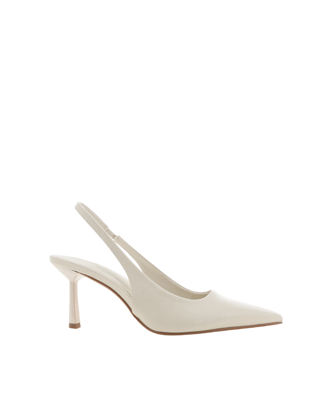 IDANA - BONE SAFFIANO SHINE