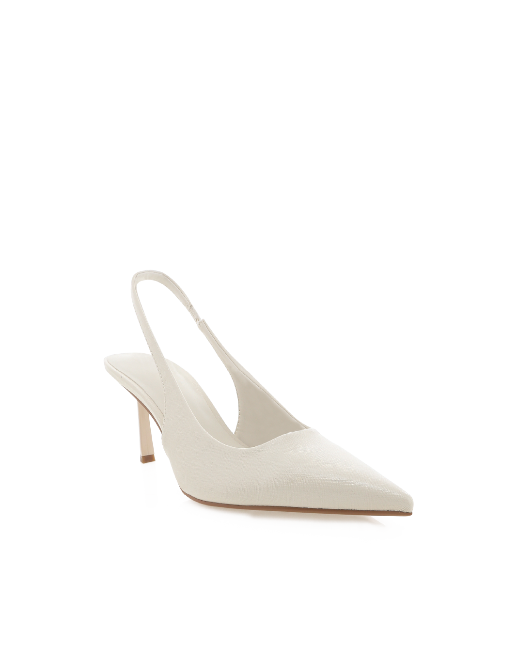 IDANA - BONE SAFFIANO SHINE