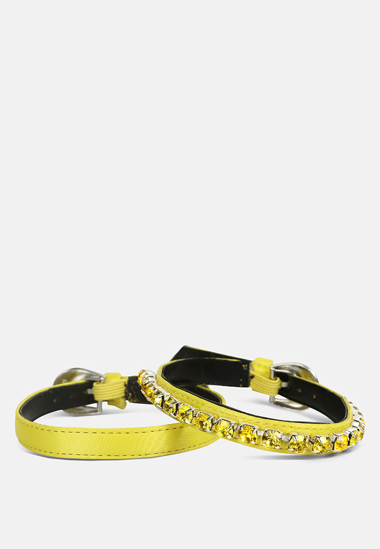MARTINI Yellow Sky High Platform Sandals