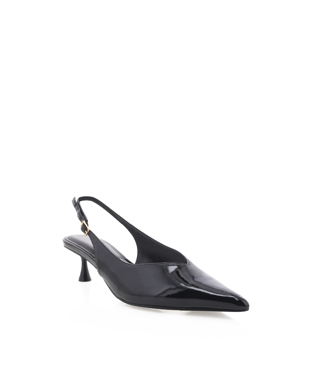 SELAH WIDE FIT - BLACK PATENT