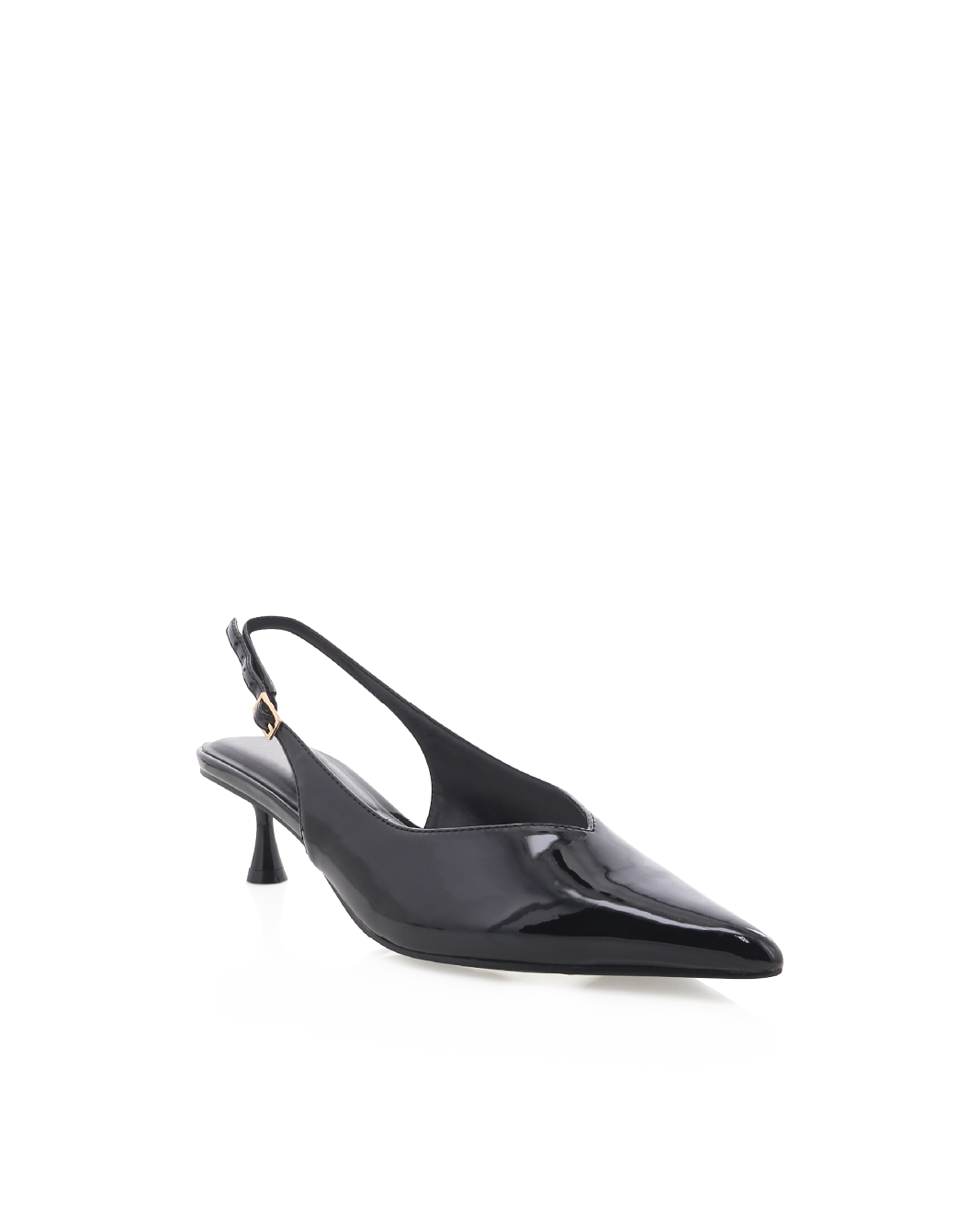 SELAH WIDE FIT - BLACK PATENT