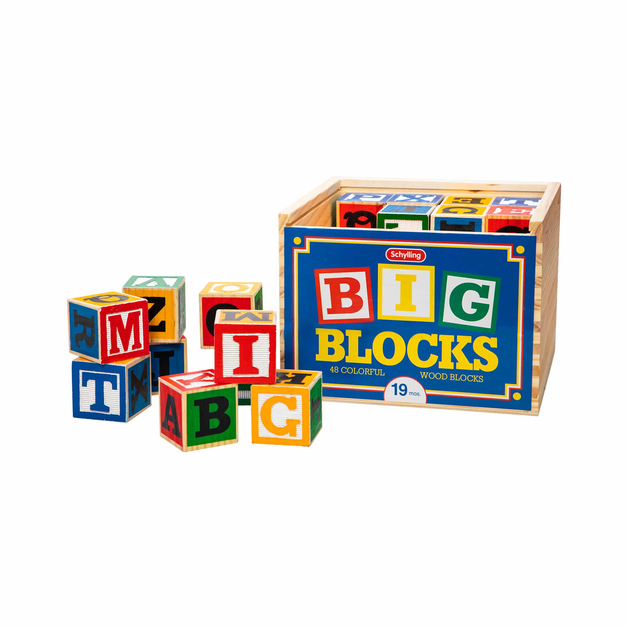 Large ABC Wood Blocks