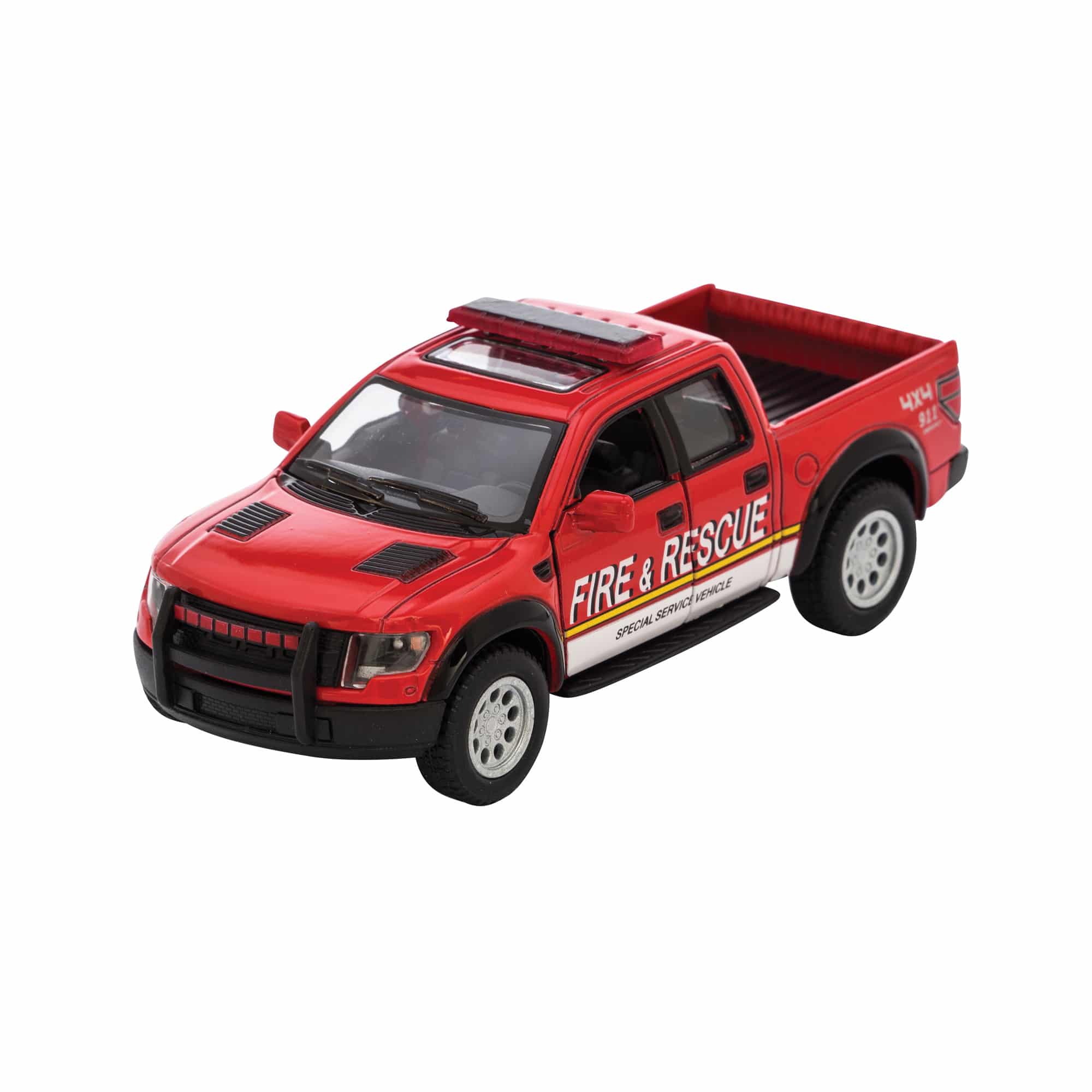 Diecast Raptor Fire-Police Rescue